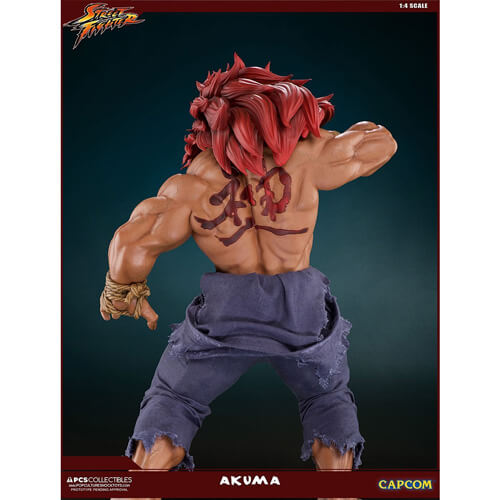 Street Fighter Akuma 10th Anniversary 1:4 Mixed Media Statue