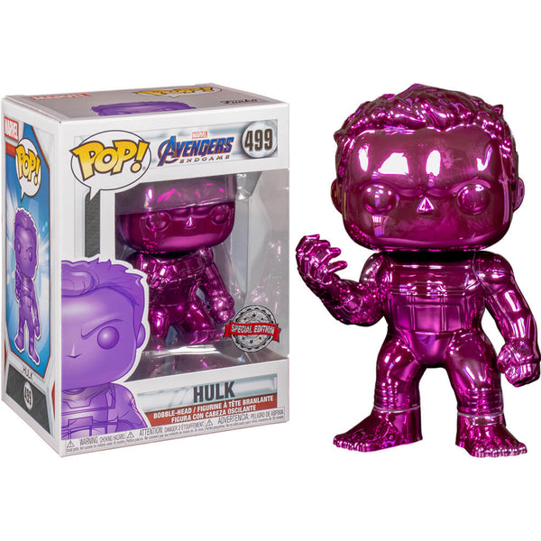 Avengers 4 Endgame Hulk Purple Chrome US Excl Pop! Vinyl