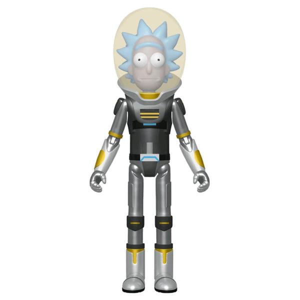 Rick Morty Space Suit Rick Metallic US Excl Action Figure