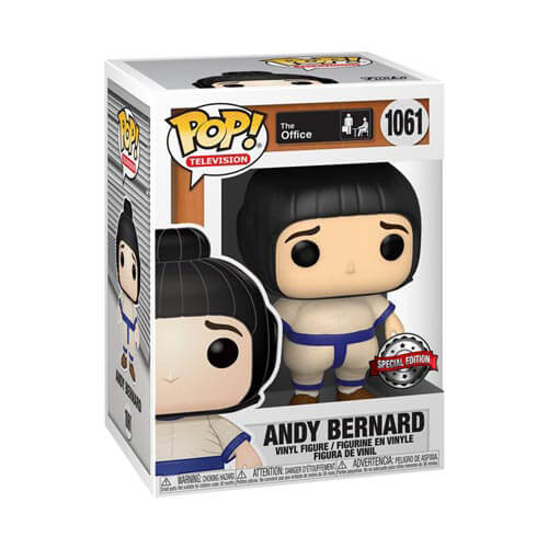 The Office Andy in Sumo Suit US Exclusive Pop! Vinyl