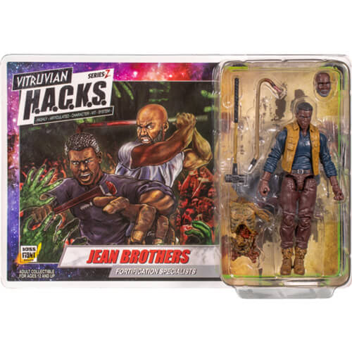 Vitruvian H.A.C.K.S. Zombie Jean Brothers Action Figure