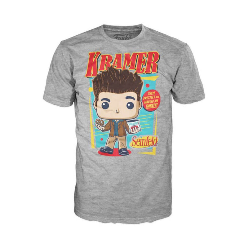 Seinfeld Kramer Pretzel Pop! Tee