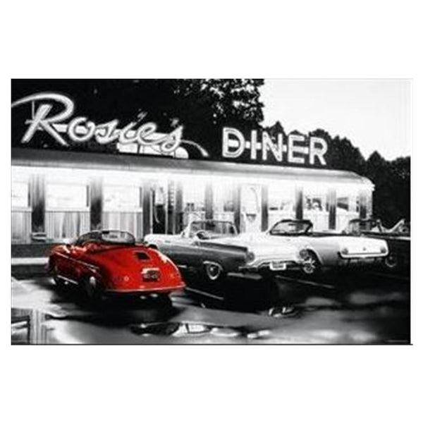 Rosie'S Diner Colour Lite Poster