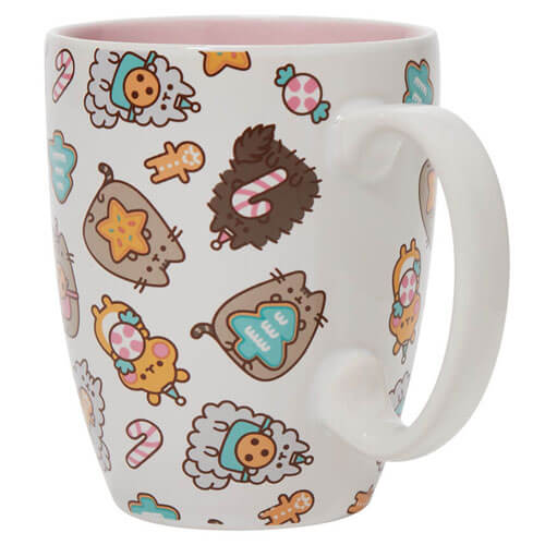 Pusheen Christmas Cookie & Friend Mug