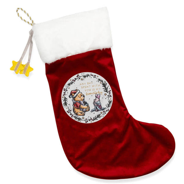 Winnie the Pooh Favourite Day Christmas Stocking