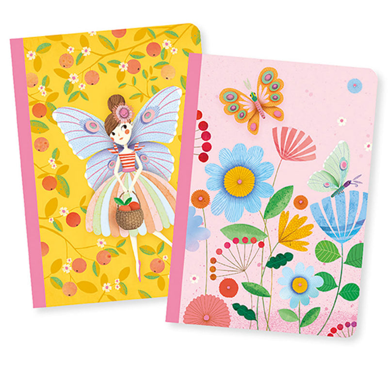  Cuadernos Pequeños Djeco (Set de 2)