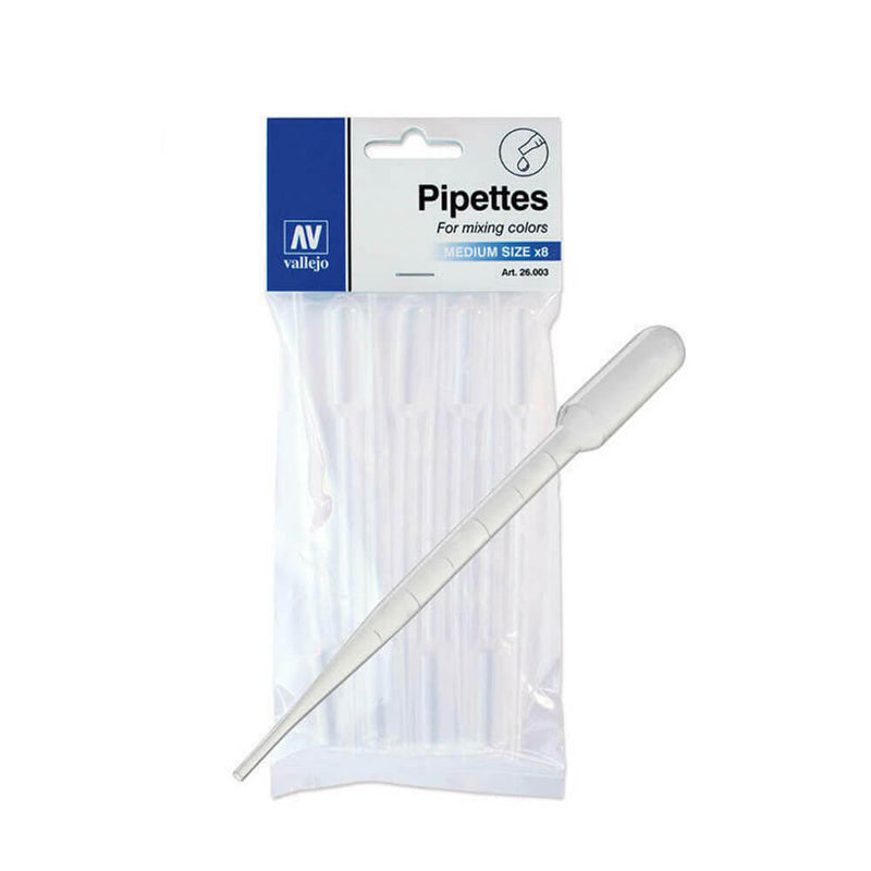  Pipetas Vallejo Paint Tools para mezclar colores