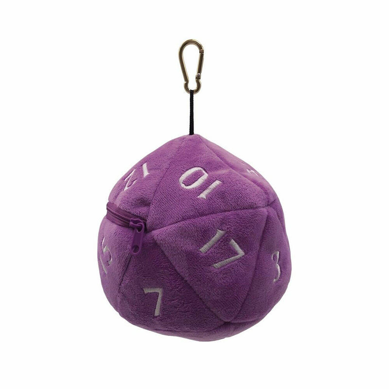  Bolsa de dados de peluche Dungeons & Dragons D20