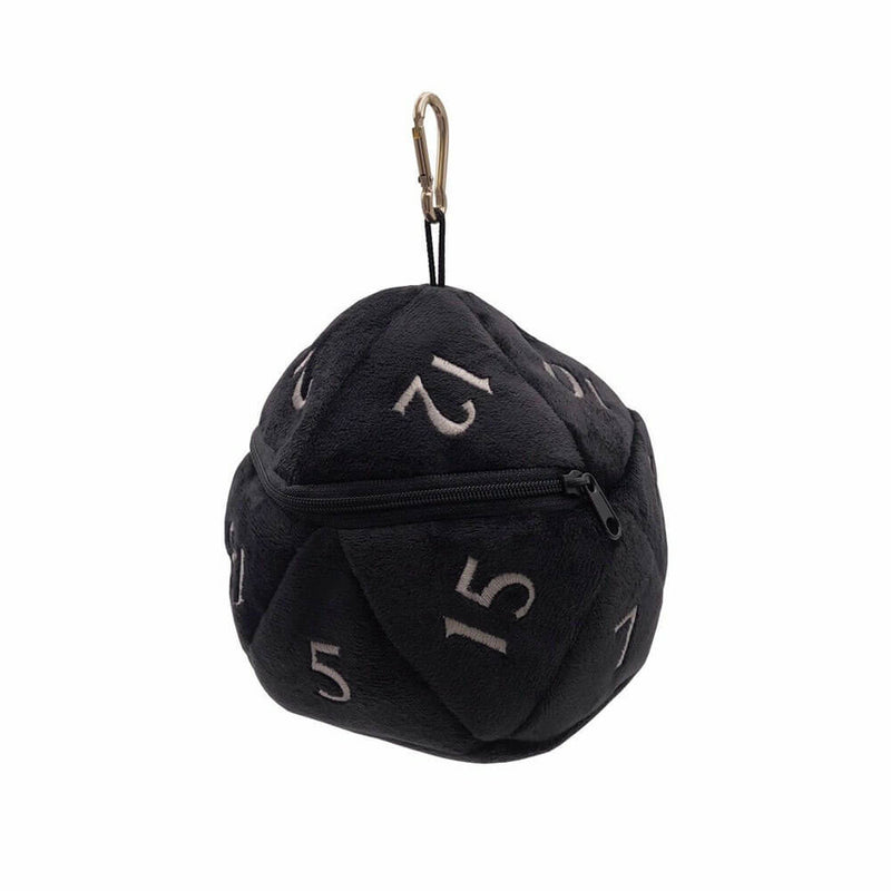  Bolsa de dados de peluche Dungeons & Dragons D20