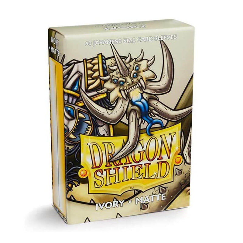  Fundas para tarjetas japonesas mate Dragon Shield, caja de 60