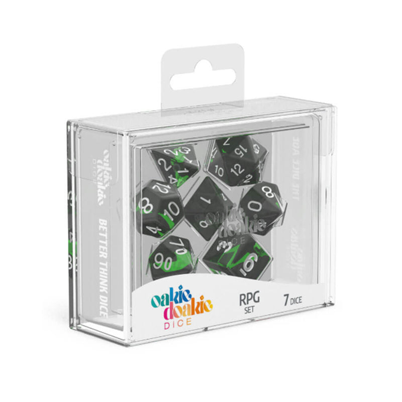  Oakie Doakie RPG Set Enclave Dados 7uds