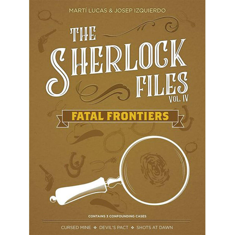 The Sherlock Files Volume 4 Fatal Frontiers Board Game