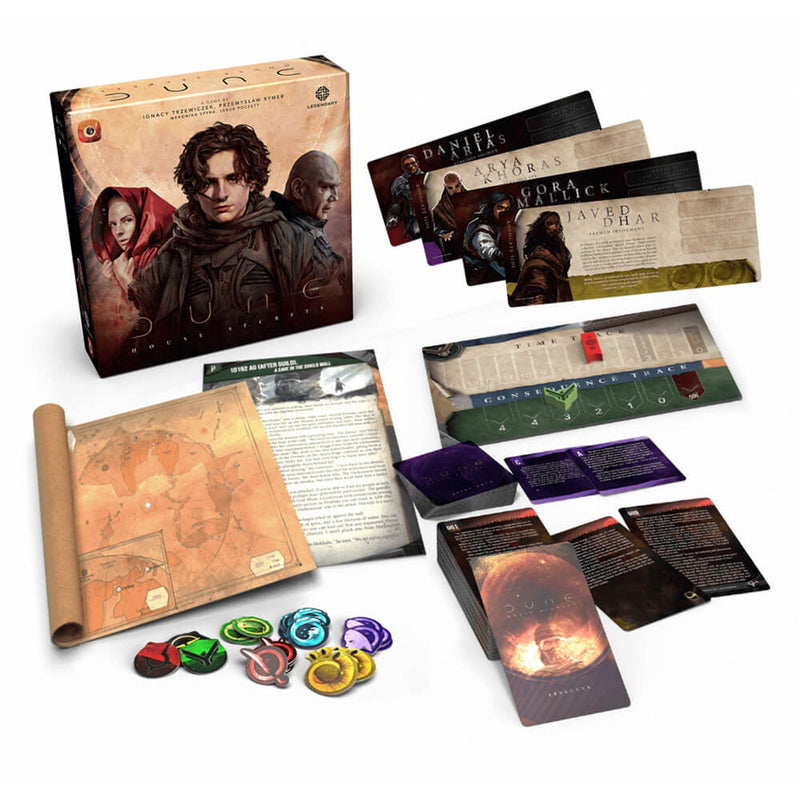 Dune House Secrets Board Game