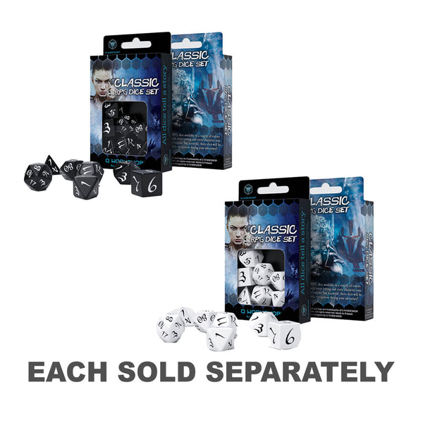 Q Workshop Classic Dice Set 7pcs