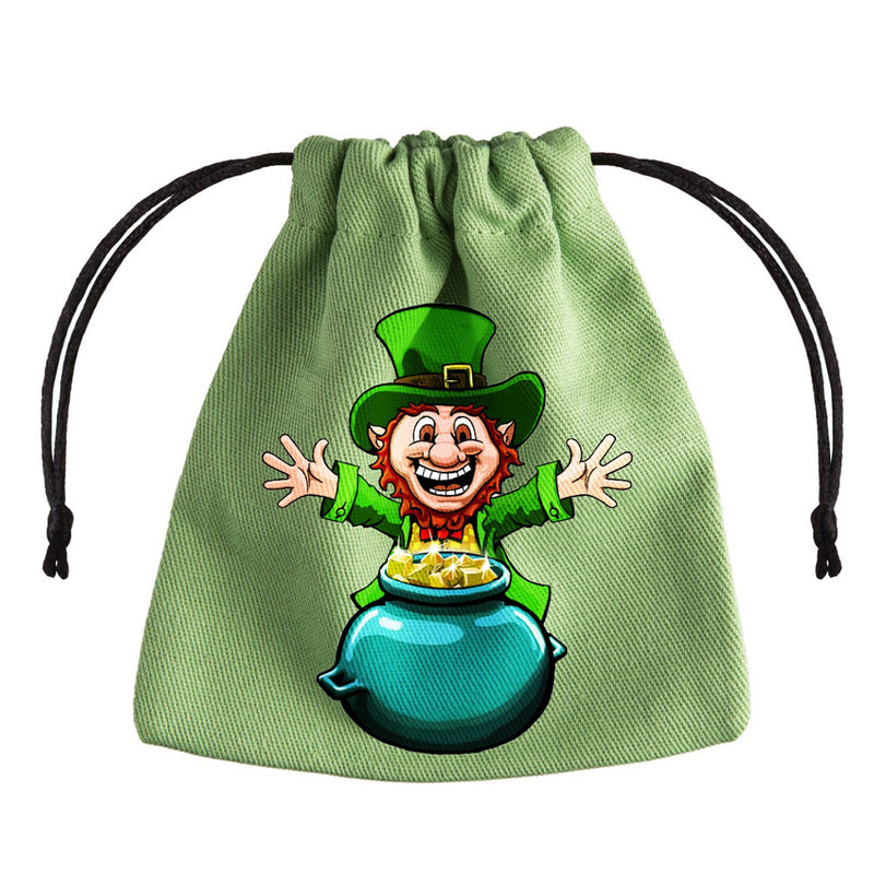 Q Workshop Lucky Pot of Gold Dice Bag (Green)