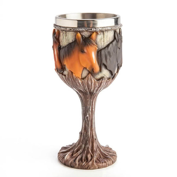 Horse Head Goblet