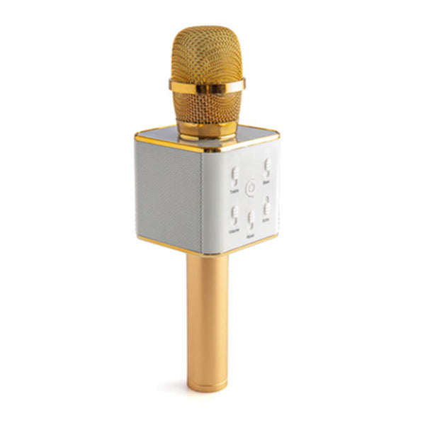 Gold Wireless Karaoke Microphone