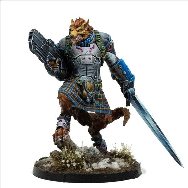 Infinity McMurrough Mercenary Dog-Warrior NA2 Miniature