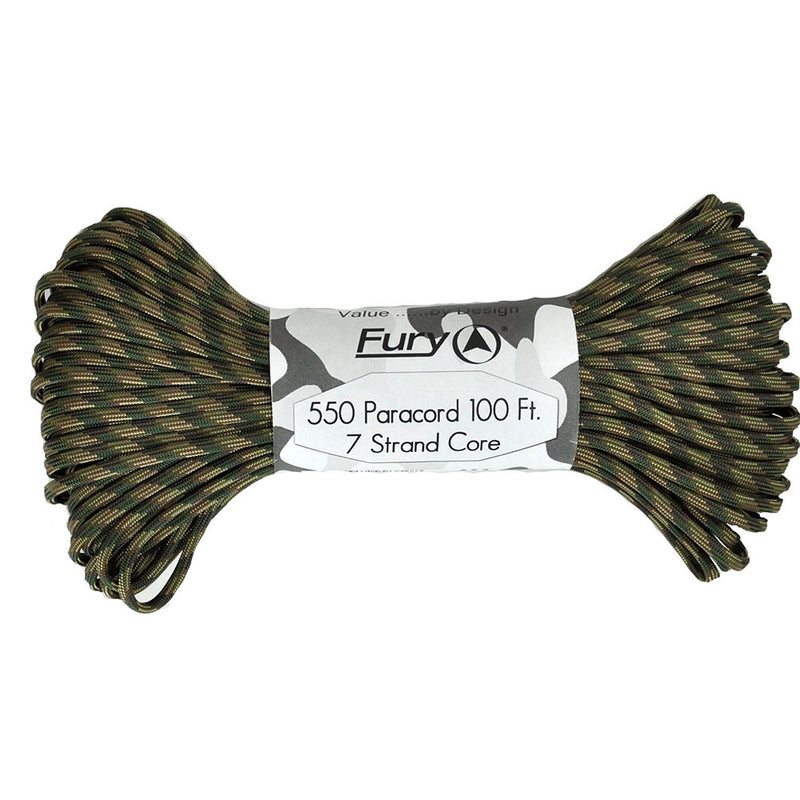  Paracord Fury Serie Camuflaje 30m