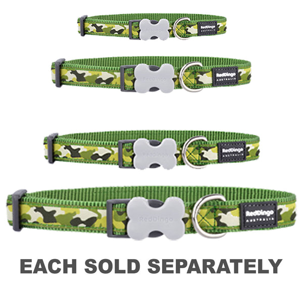 Camouflage Dog Collar (Green)