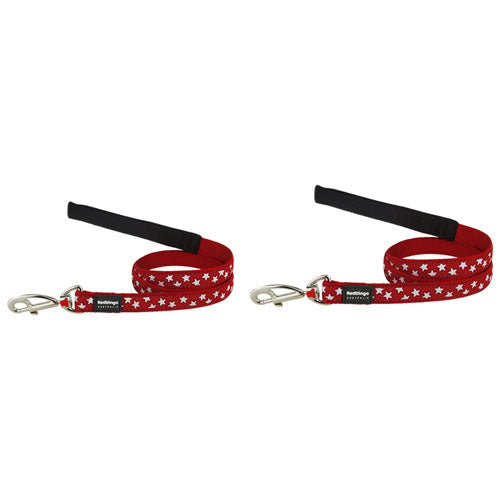 Star Dog Lead (Red)