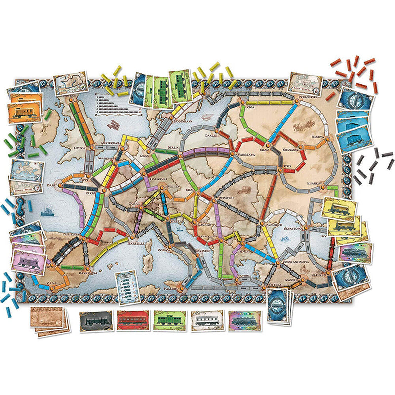 Ticket to Ride Europe Game