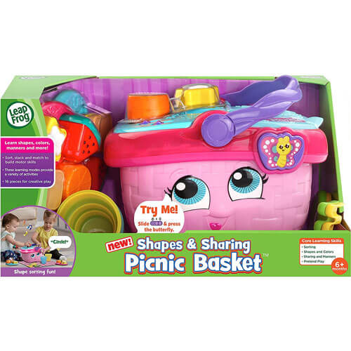 Leapfrog Shapes and Sharing Picnic Basket Toy