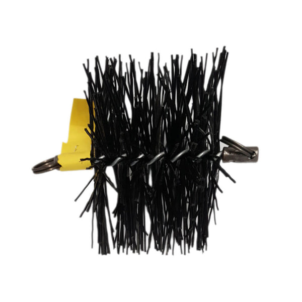 FireUp Black Polypropylene Pull Thru Mini Flue Brush (6 in.)