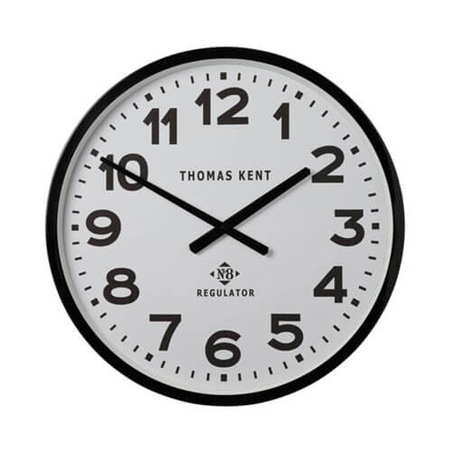 Thomas Kent Regulator No. 8 Wall Clock 30cm