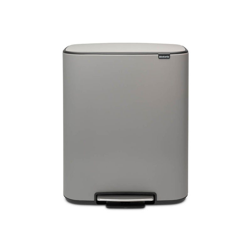 Brabantia Papelera con Pedal BO 2 Compartimentos 30L