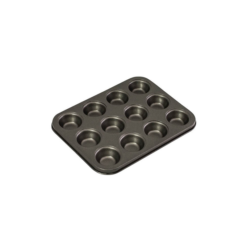  Molde para muffins Bakemaster de 12 tazas