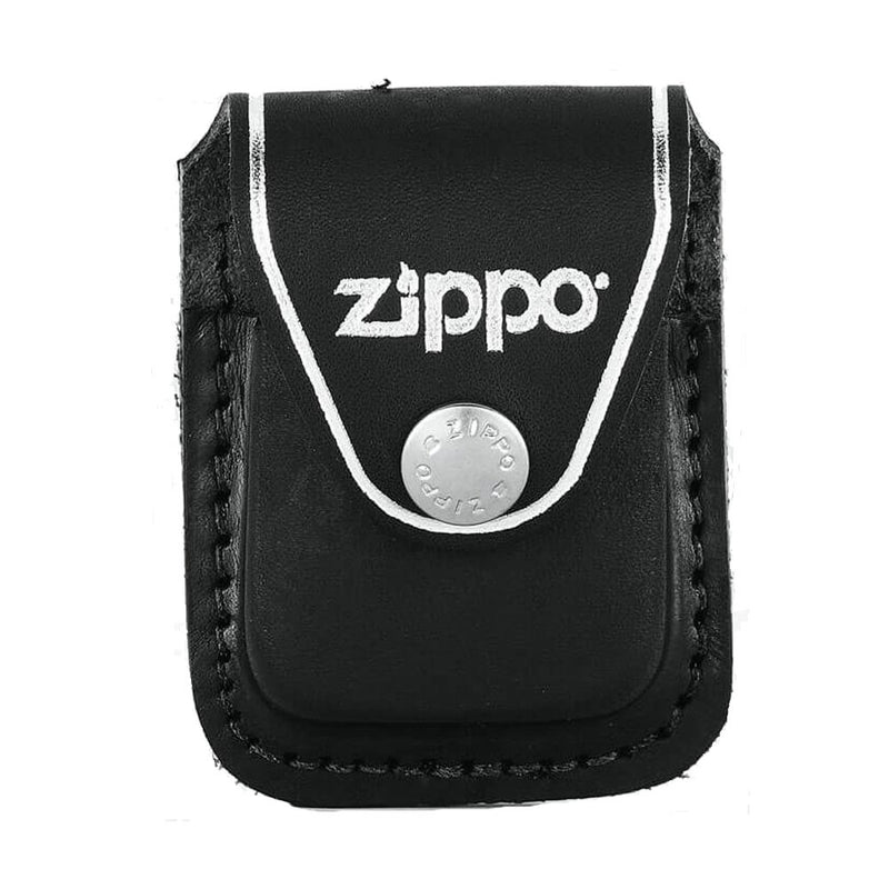 Estuche de cuero para accesorios Zippo con clip