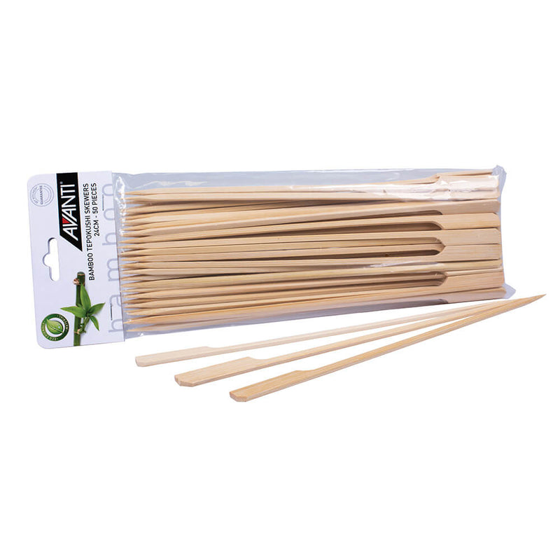  Brochetas Avanti Bamboo Tepokushi (50 unidades/paquete)