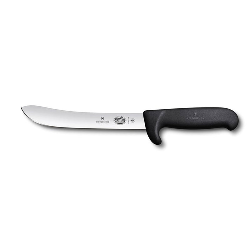  Fibrox Safety Nose Cuchillo Carnicero Rígido Pesado 18cm