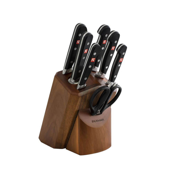 Kamati Classic Knife Block Set (8pcs)