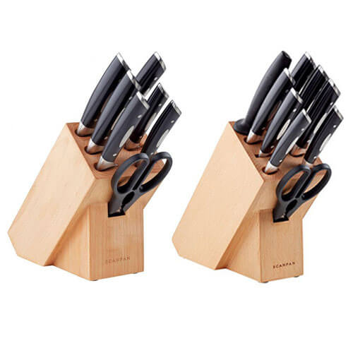 Scanpan Classic Knife Block Set (Beechwood)