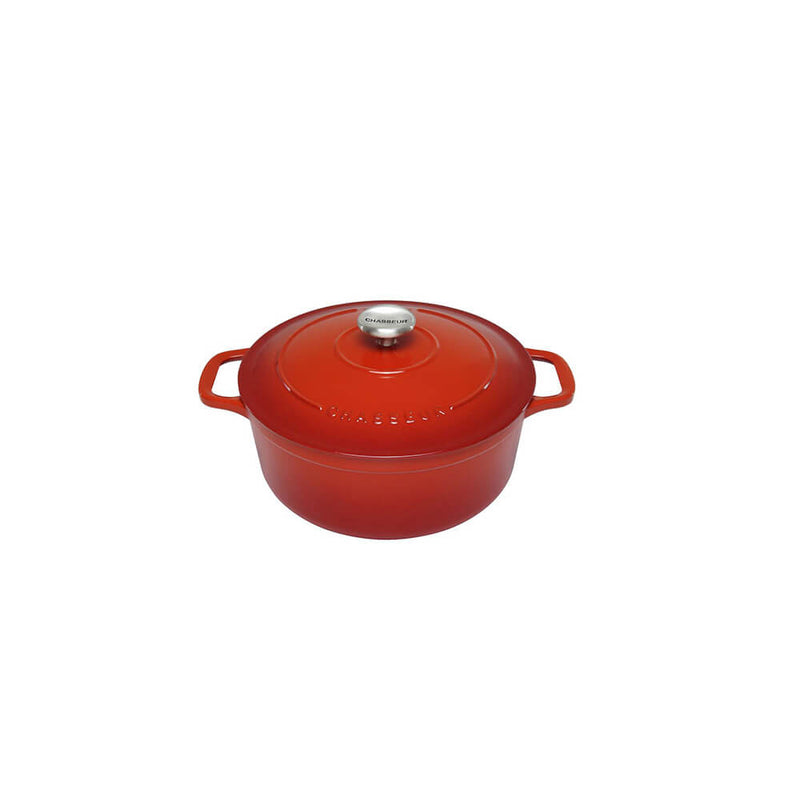 Chasseur Round French Oven (Inferno Red)