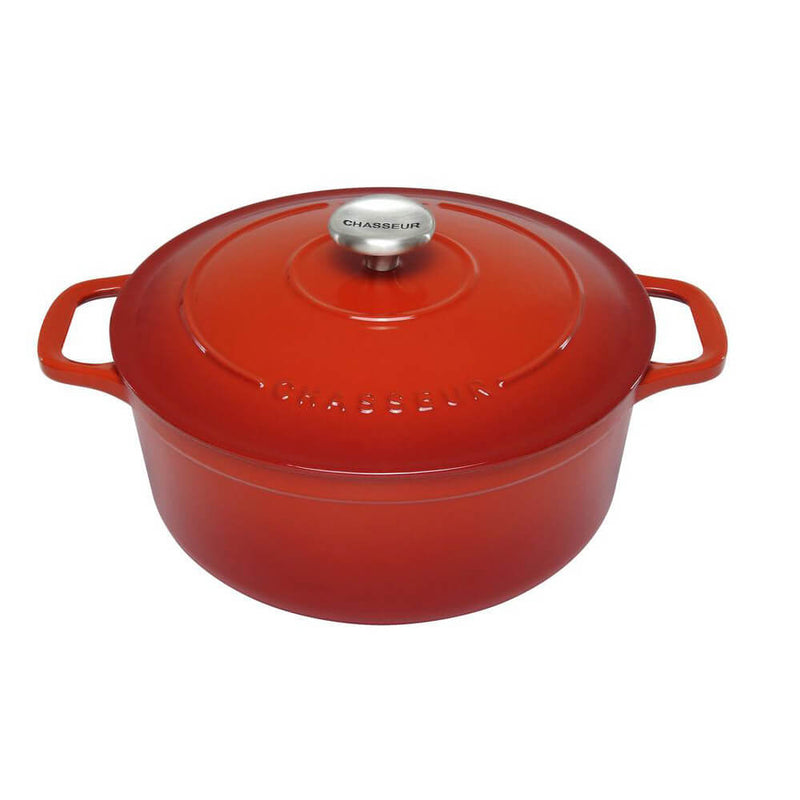 Chasseur Round French Oven (Inferno Red)