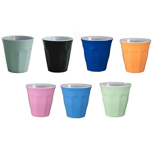 Serroni Cafe Melamine 2 Tone Cup 260mL