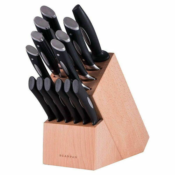 Scanpan Classic Cutlery Block Set (15pcs)