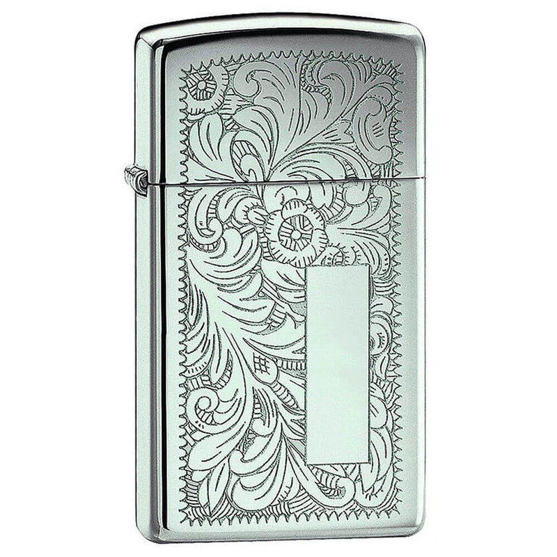 Zippo High Polish Venetian Slim Lighter