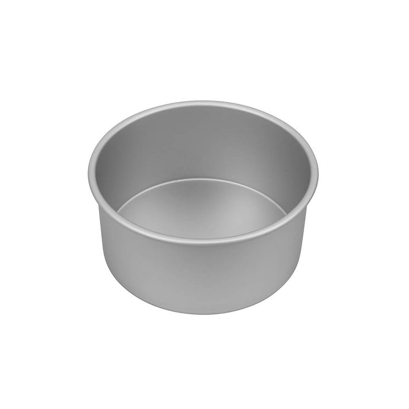 Bakemaster Round Deep Pan (Silver Anodised)