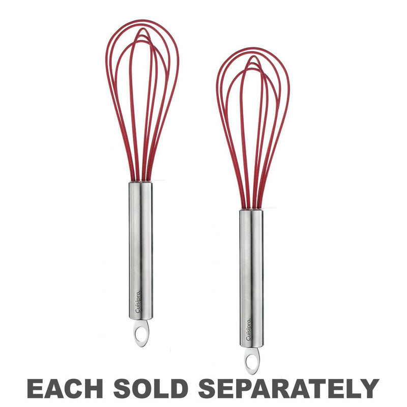 Cuisipro Silicone Egg Whisks (Red)