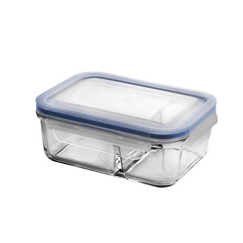 Glasslock Duo Tempered Glass Food Container