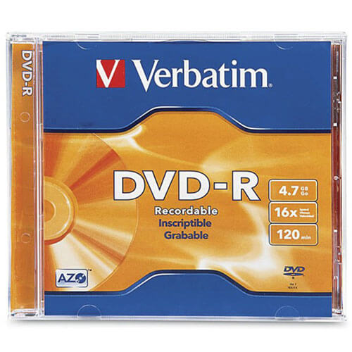 Verbatim DataLifePlus Azo Disc with Case (4.7GB)