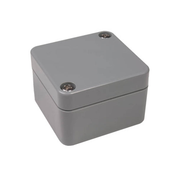 Sealed Plastic Box Enclosure Dark Grey (52x50x35mm)