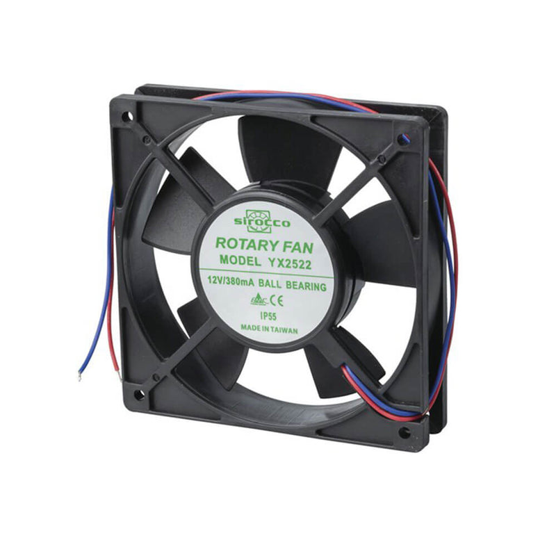  Ventilador de refrigeración con rodamiento de bolas fino Sirocco de 12 V CC