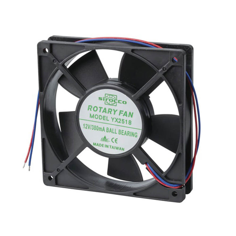  Ventilador de refrigeración con rodamiento de bolas fino Sirocco de 12 V CC