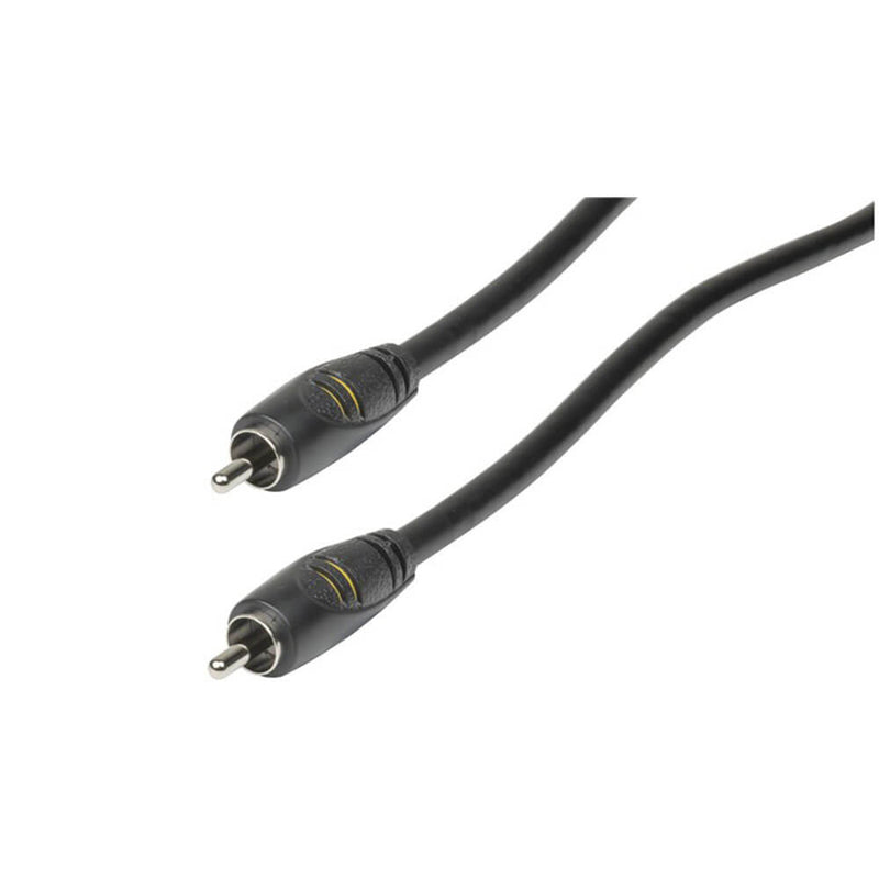  Cable coaxial RCA macho a macho RG59U (amarillo)