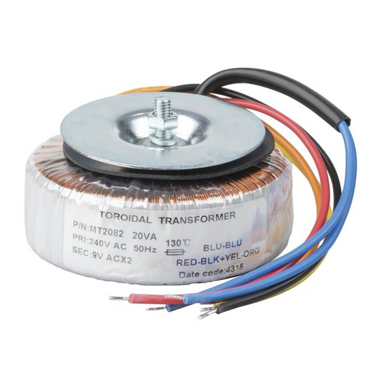  Transformador Toroidal de Bajo Perfil (20V)